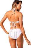 Vertical Striped Classic Two Piece $13.99 Free Shipping